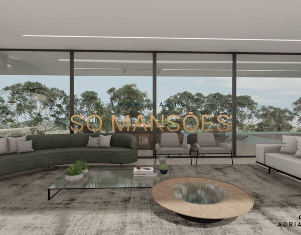 CASA EM CONSTRUÇÃO À VENDA NO VALE DOS CRISTAIS COM 952 M², ARQUITETURA CONTEMPORÂNEA E LAZER COMPLETO.