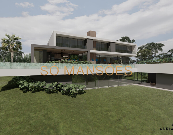 CASA EM CONSTRUÇÃO À VENDA NO VALE DOS CRISTAIS COM 952 M², ARQUITETURA CONTEMPORÂNEA E LAZER COMPLETO.