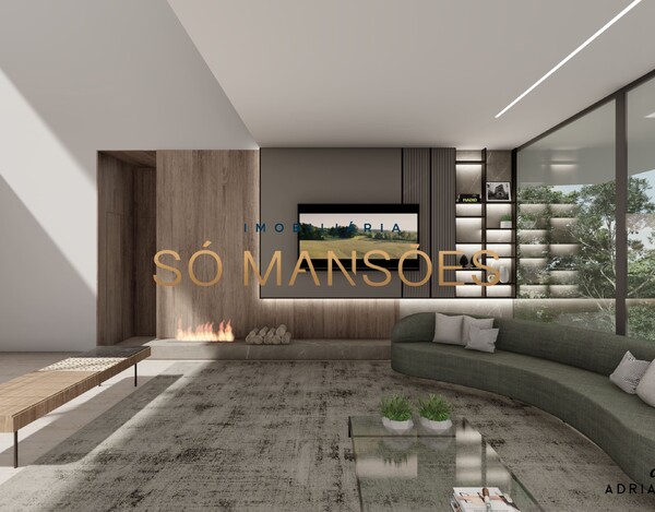 CASA EM CONSTRUÇÃO À VENDA NO VALE DOS CRISTAIS COM 952 M², ARQUITETURA CONTEMPORÂNEA E LAZER COMPLETO.