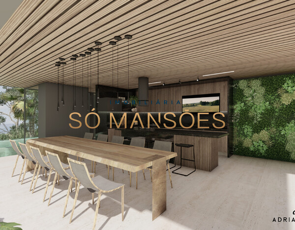 CASA EM CONSTRUÇÃO À VENDA NO VALE DOS CRISTAIS COM 952 M², ARQUITETURA CONTEMPORÂNEA E LAZER COMPLETO.