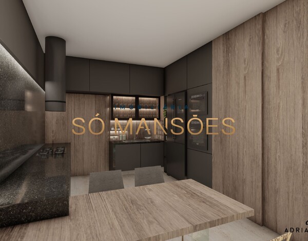 CASA EM CONSTRUÇÃO À VENDA NO VALE DOS CRISTAIS COM 952 M², ARQUITETURA CONTEMPORÂNEA E LAZER COMPLETO.