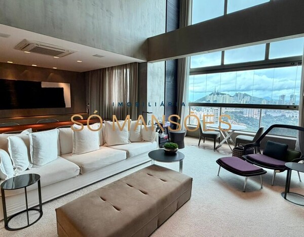 APARTAMENTO DUPLEX IMPECÁVEL COM PROJETO ASSINADO POR ELIANE PINHEIRO E VISTA DESLUMBRANTE.