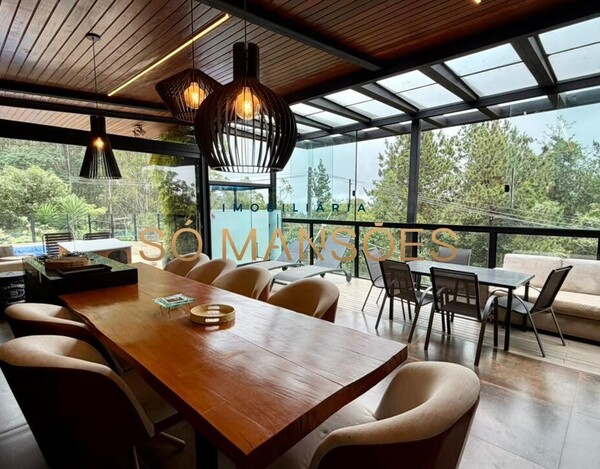 CASA DE 400 M² À VENDA NO CONDOMÍNIO BOSQUE DA RIBEIRA.