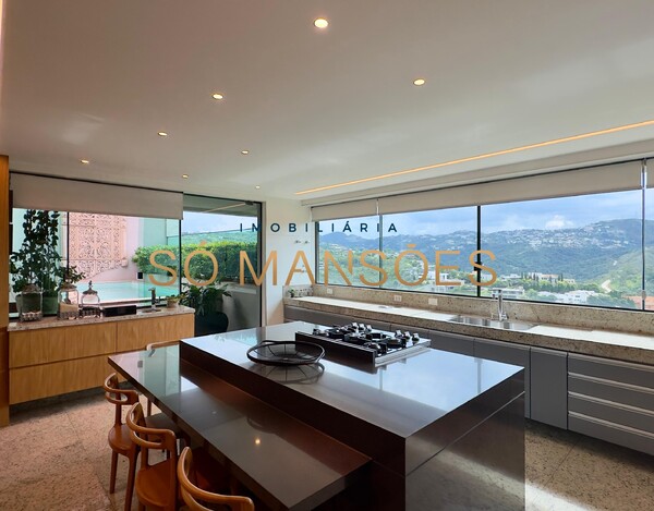 COBERTURA IMPECÁVEL À VENDA NO VALE DOS CRISTAIS – 445 M² E VISTA DESLUMBRANTE.