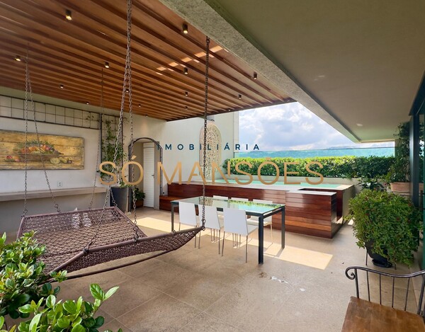 COBERTURA IMPECÁVEL À VENDA NO VALE DOS CRISTAIS – 445 M² E VISTA DESLUMBRANTE.