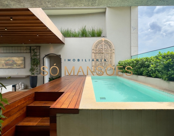 Cobertura Duplex de 444 m² à Venda com 4 Suítes e Espaço Gourmet no Vale dos Cristais, Nova Lima - MG