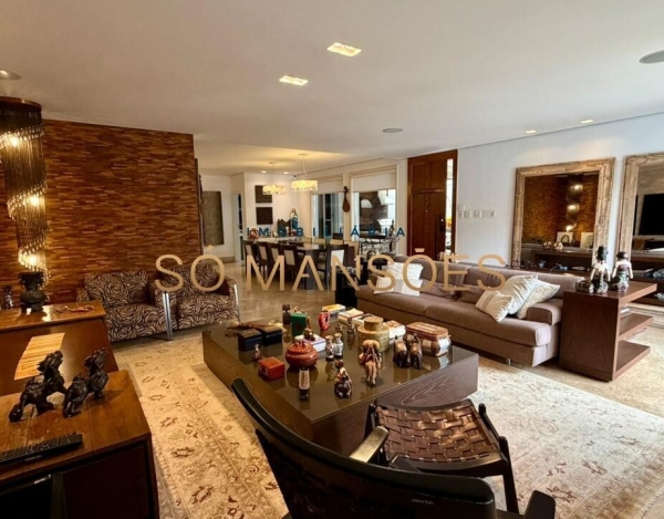 Casa de Alto Padrão de 375 m² à Venda com 2 Suítes e Espaço Gourmet no Belvedere, Belo Horizonte - MG