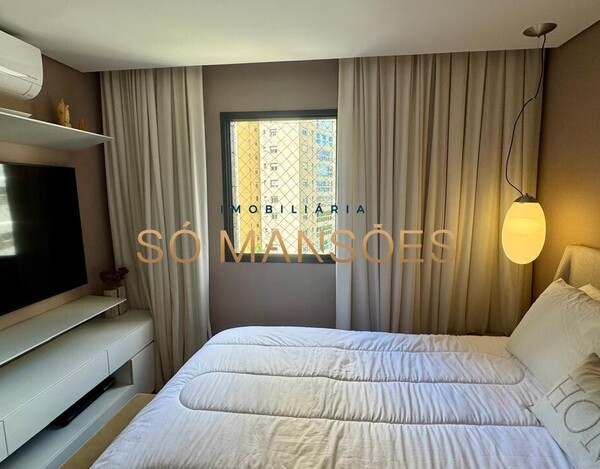 APARTAMENTO DE 136M² FINAMENTE DECORADO À VENDA NO VILA DA SERRA – VISTA DESLUMBRANTE PARA AS MONTANHAS.