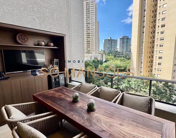 APARTAMENTO DE 136M² FINAMENTE DECORADO À VENDA NO VILA DA SERRA – VISTA DESLUMBRANTE PARA AS MONTANHAS.