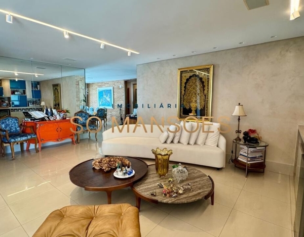 Apartamento no Condomínio Olympus, Vila da Serra, Nova Lima — 243m², 4 Suítes, Home Cinema e Lazer Resort.