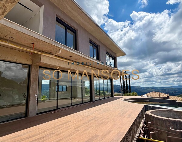CASA DE 658M² À VENDA NO CONDOMÍNIO MIRANTE DA MATA – EM FASE DE ACABAMENTO.