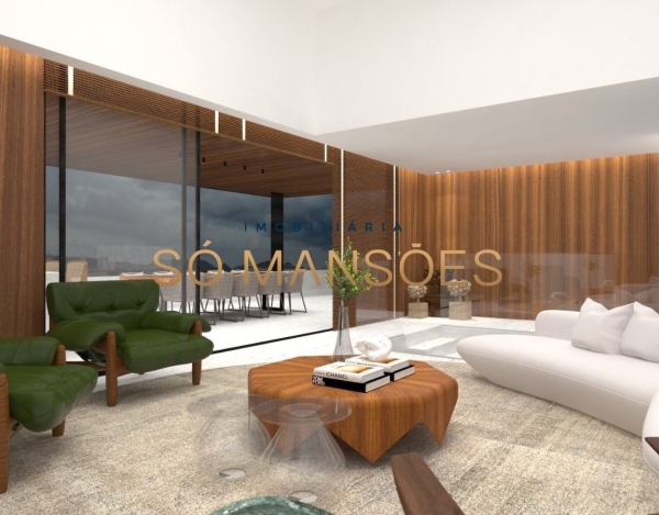 Casa de Luxo de 736 m² à Venda com 5 Suítes e Vista Deslumbrante no Vale dos Cristais, Nova Lima - MG
