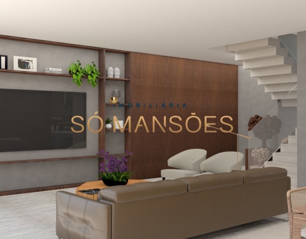 CASA MODERNA, ACONCHEGANTE E DE ALTÍSSIMO PADRÃO NO NASCENTES – VALE DOS CRISTAIS.