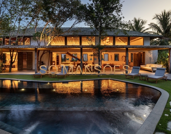 CASA DE 779M² À VENDA NO ALTOS DE TRANCOSO – 6 SUÍTES, MOBILIADA E EM TERRENO DE 2.460M².