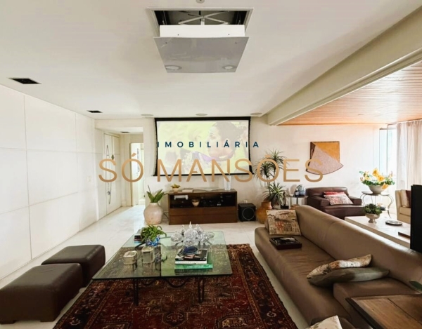 APARTAMENTO DE 226M² À VENDA NO BELVEDERE – ANDAR ALTO, VISTA DEFINITIVA E 4 VAGAS.