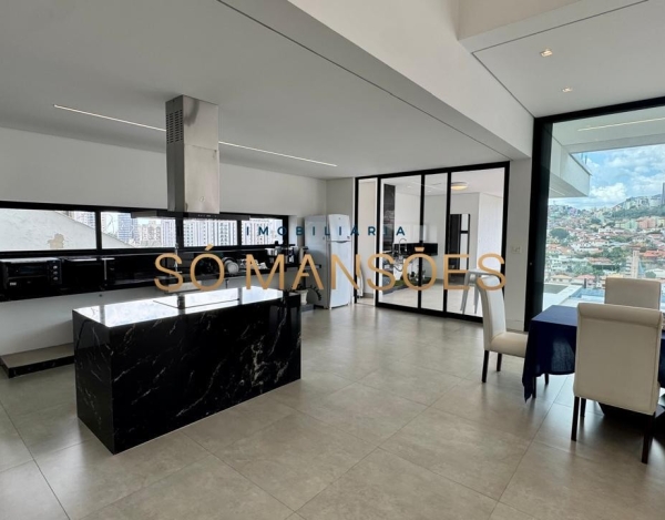 Casa contemporânea com 427m² à venda no São Bento.
