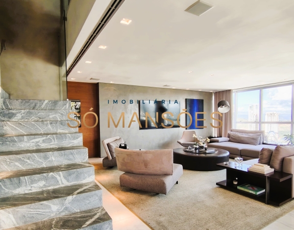 Cobertura Penthouse de 358 m² à Venda com 2 Suítes e Vista para o Mar no Vila da Serra, Nova Lima - MG