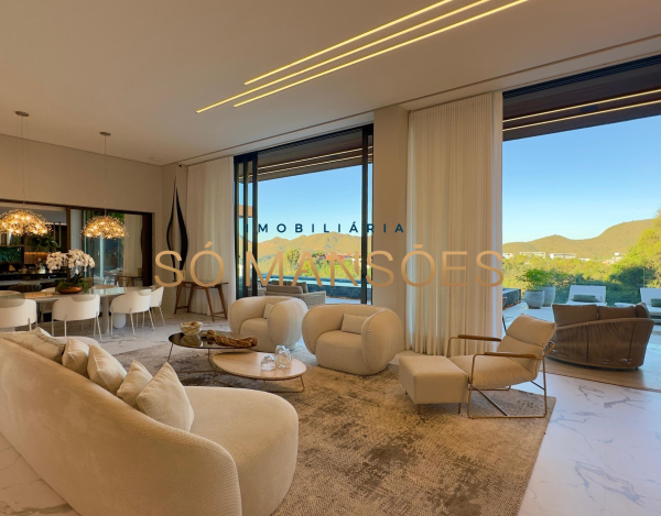 CASA DE 626M² À VENDA NO VALE DOS CRISTAIS — DESIGN EXCLUSIVO, VISTA DESLUMBRANTE E SOFISTICAÇÃO EM CADA DETALHE.