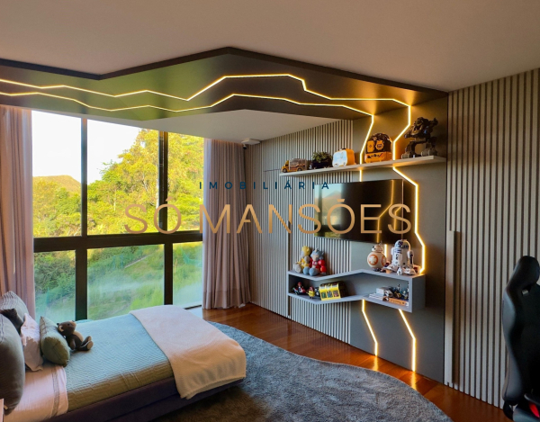 CASA DE 626M² À VENDA NO VALE DOS CRISTAIS — DESIGN EXCLUSIVO, VISTA DESLUMBRANTE E SOFISTICAÇÃO EM CADA DETALHE.