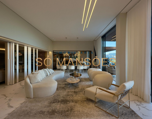 CASA DE 626M² À VENDA NO VALE DOS CRISTAIS — DESIGN EXCLUSIVO, VISTA DESLUMBRANTE E SOFISTICAÇÃO EM CADA DETALHE.