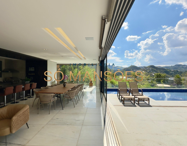 MAIS UMA EXCLUSIVIDADE NO VALE DOS CRISTAIS. CASA COM QUADRA DE BEACH TENNIS À VENDA NO VALE DOS CRISTAIS.