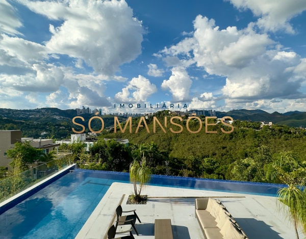 Casa Exclusiva de 712 m² à Venda com 4 Suítes e Vista Deslumbrante no Vale dos Cristais, Nova Lima - MG