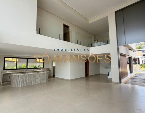 Casa Espaçosa de 451 m² à Venda com 4 Suítes e Piscina com Borda Infinita no Alphaville - Lagoa dos Ingleses, Nova Lima - MG