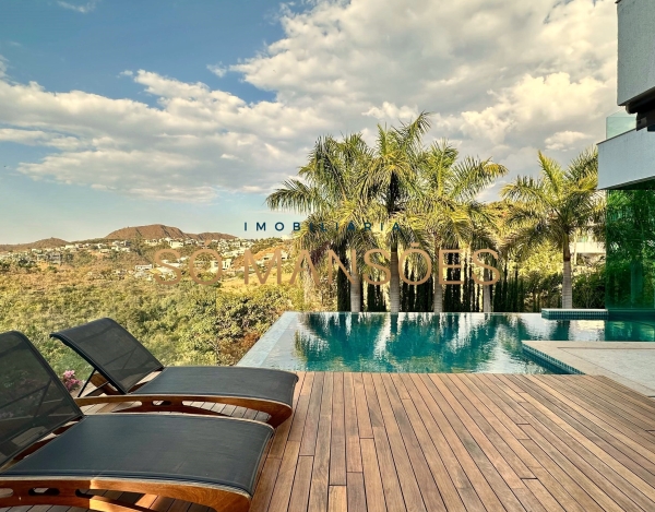 Casa à Venda no Vale dos Cristais, Nova Lima — 990m², 4 Suítes, Piscina Aquecida | Exclusividade Só Mansões