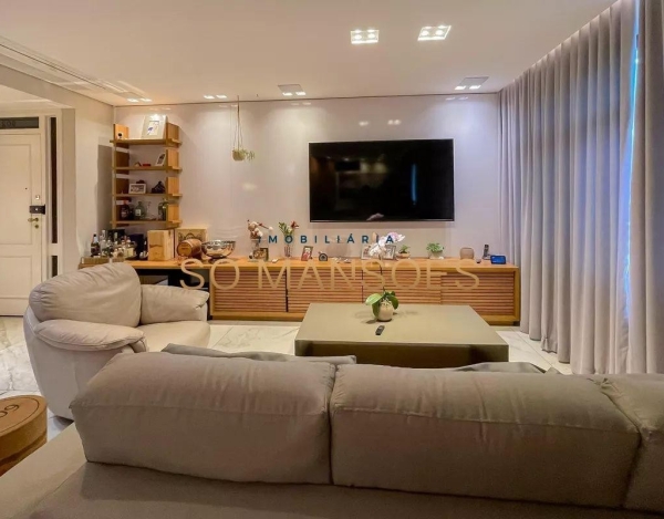Apartamento de Alto Padrão de 167 m² à Venda com 2 Suítes e Spa no Lourdes, Belo Horizonte - MG