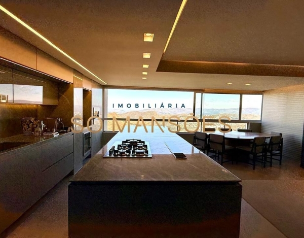 Apartamento de Alto Padrão de 140 m² à Venda com 2 Suítes e Piscina Coberta no Vila da Serra, Nova Lima - MG