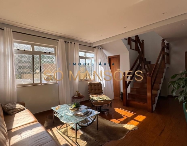 Cobertura Duplex de 420 m² à Venda com 2 Suítes e Piscina Privativa no Buritis, Belo Horizonte - MG