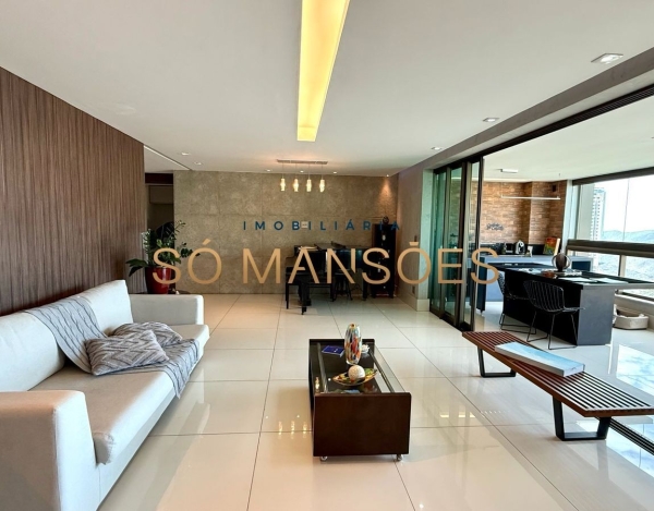 Apartamento no Vila da Serra, Nova Lima — 202m², 4 Suítes, Vista Definitiva e Lazer Completo.