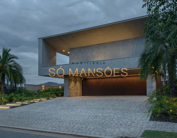 Mansão com 4 Suítes à Beira da Lagoa no Alphaville Lagoa dos Ingleses | Só Mansões.
