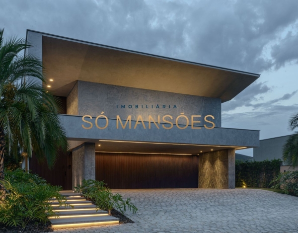 Mansão com 4 Suítes à Beira da Lagoa no Alphaville Lagoa dos Ingleses | Só Mansões.