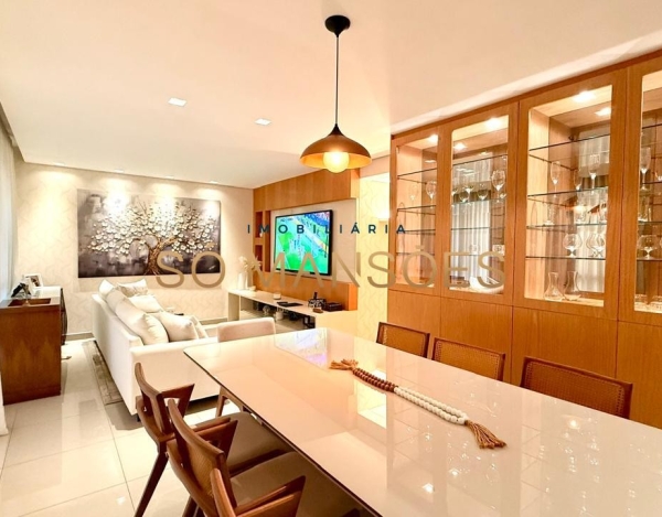 Apartamento no Cennário, Vila da Serra, Nova Lima — 126m², 3 Quartos, 1 Suíte e Vista Deslumbrante.