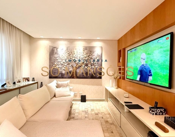 Apartamento no Cennário, Vila da Serra, Nova Lima — 126m², 3 Quartos, 1 Suíte e Vista Deslumbrante.