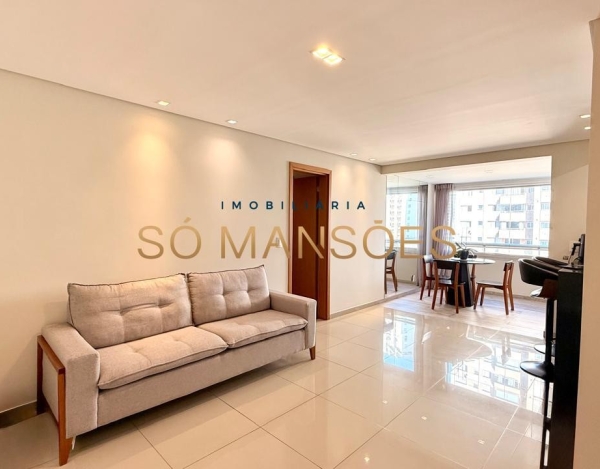 Apartamento no Apoena, Vila da Serra, Nova Lima — 72m², 2 Quartos, 1 Suíte e Porteira Fechada.