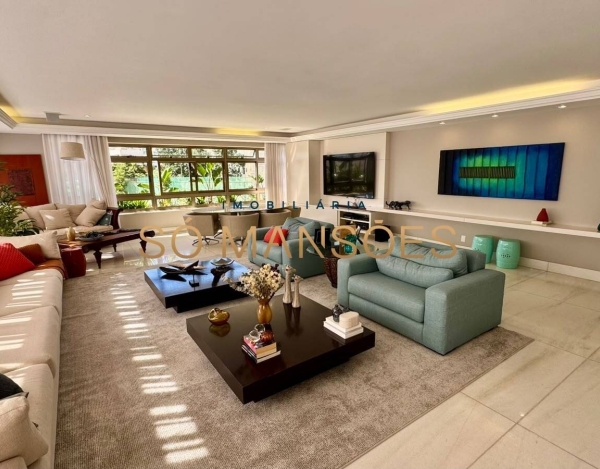 Apartamento à Venda no Parque Fairmont, Bairro Serra, Belo Horizonte — 510m², 4 Suítes e Lazer Completo.