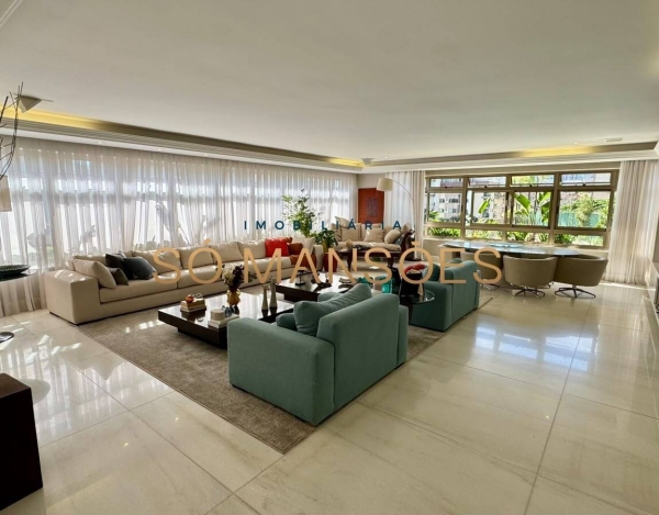 Apartamento à Venda no Parque Fairmont, Bairro Serra, Belo Horizonte — 510m², 4 Suítes e Lazer Completo.