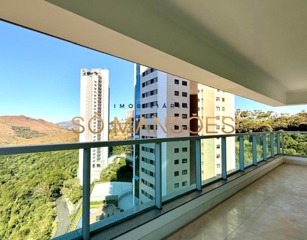 Apartamento à Venda no Green Arch, Vale do Sereno, Nova Lima — 242m², 4 Suítes e Vista para o Vale