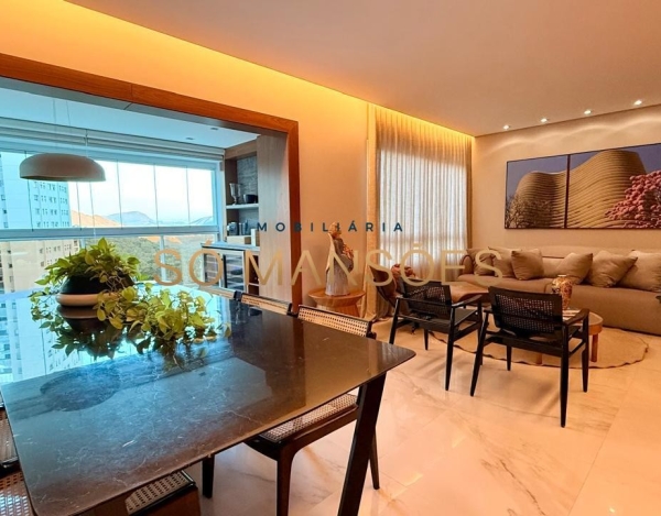 Apartamento à Venda no The Falls, Vila da Serra, Nova Lima — 126m², 3 Suítes e Lazer de Resort.