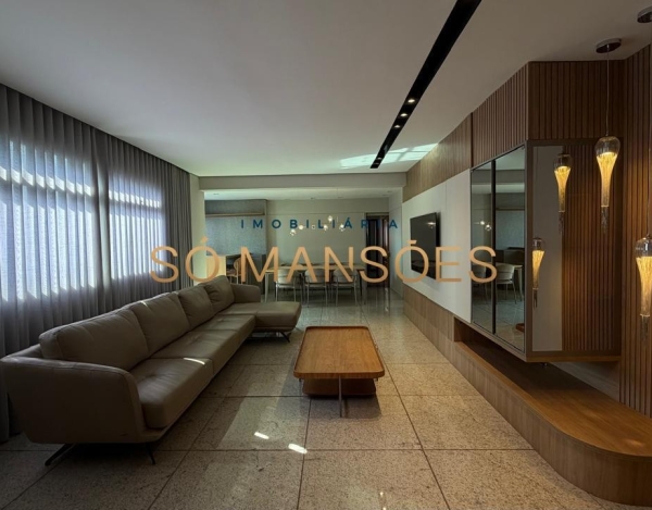 Apartamento à Venda no Belvedere, Belo Horizonte — 160m², 3 Quartos, 2 Suítes e Vista Privilegiada.