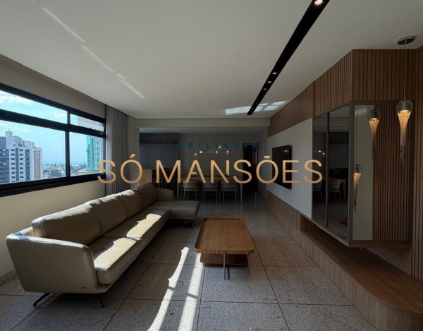 Apartamento à Venda no Belvedere, Belo Horizonte — 160m², 3 Quartos, 2 Suítes e Vista Privilegiada.
