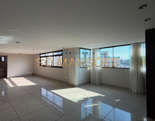 Apartamento à Venda no Belvedere, Belo Horizonte/MG — 160m², 3 Quartos, 2 Suítes, 4 Vagas e Lazer Completo.