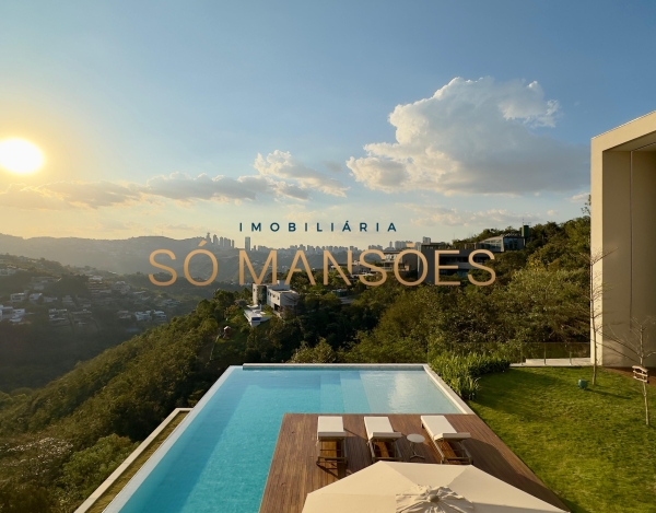 Casa à Venda com Exclusividade Só Mansões no Vale dos Cristais, Nova Lima/MG — 829m², 4 Suítes.