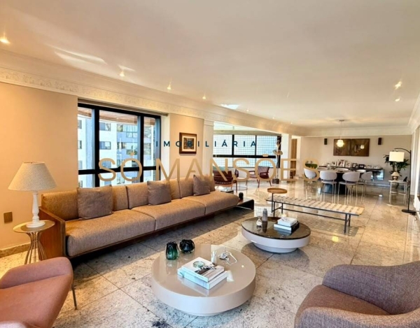 Apartamento à Venda no Belvedere, Belo Horizonte — 230m², 3 Suítes, Região da Lagoa Seca e 3 Vagas.