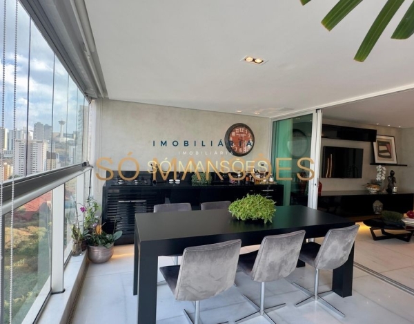 Apartamento à Venda no Vila da Serra, Nova Lima — 198m², 4 Quartos, 2 Suítes e Vista Privilegiada