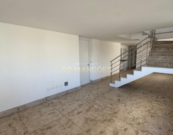 Cobertura à Venda no Lourdes, Belo Horizonte/MG — 410m², 5 Suítes e 5 Vagas.