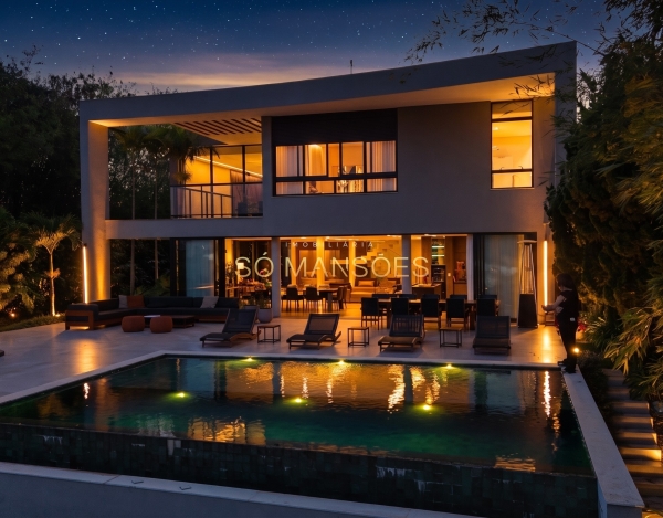 Casa à Venda no Vale dos Cristais, Nova Lima — 762m², 5 Suítes, Piscina, Elevador e Vista Privilegiada.