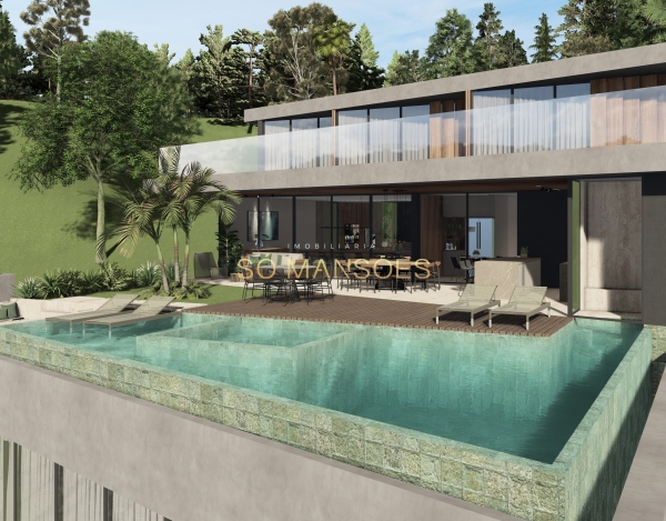 Casa em Construção no Vale dos Cristais, Nova Lima — 775m², 5 Suítes e Lazer Excepcional | Exclusividade Só Mansões.